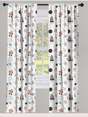 Outer Space / Rocket Kids Curtains